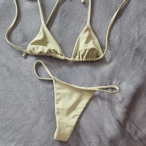 CSB Triangle Bikini Top & Bottom (Thong)